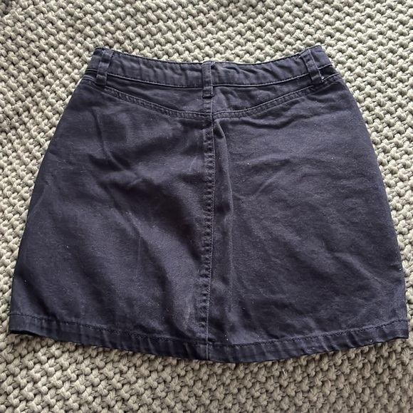 Refuge.. navy blue button up skirt. - Picture 2 of 2